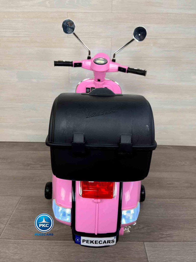vespa rosa para niños