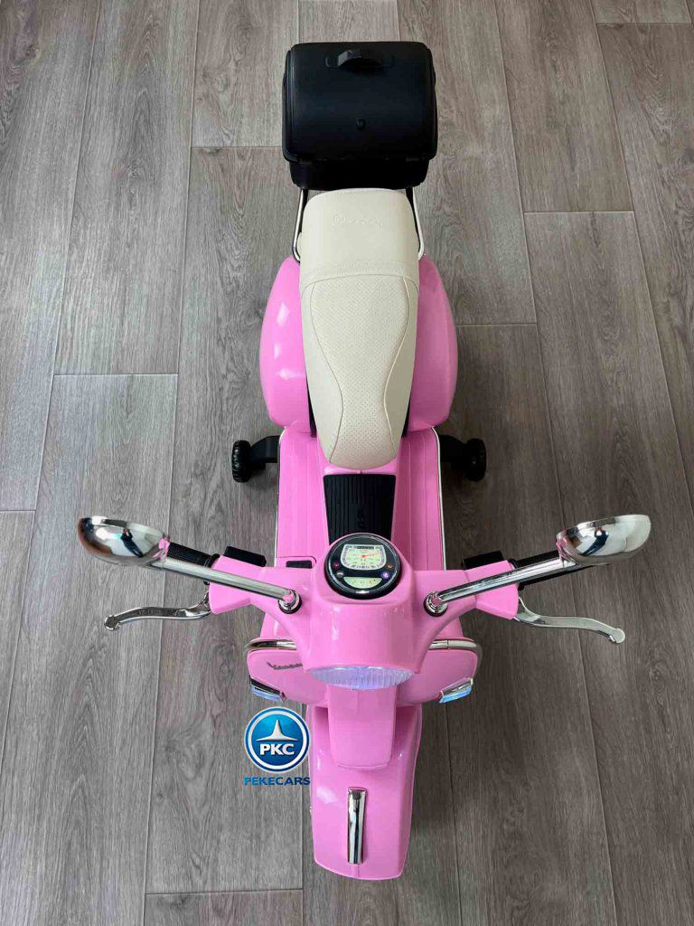 vespa rosa para niños