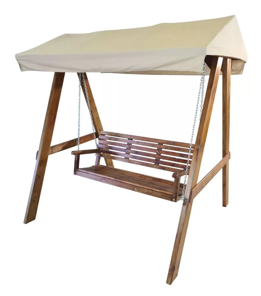 Balancin Elna L Doble con Techo Horeca - vista