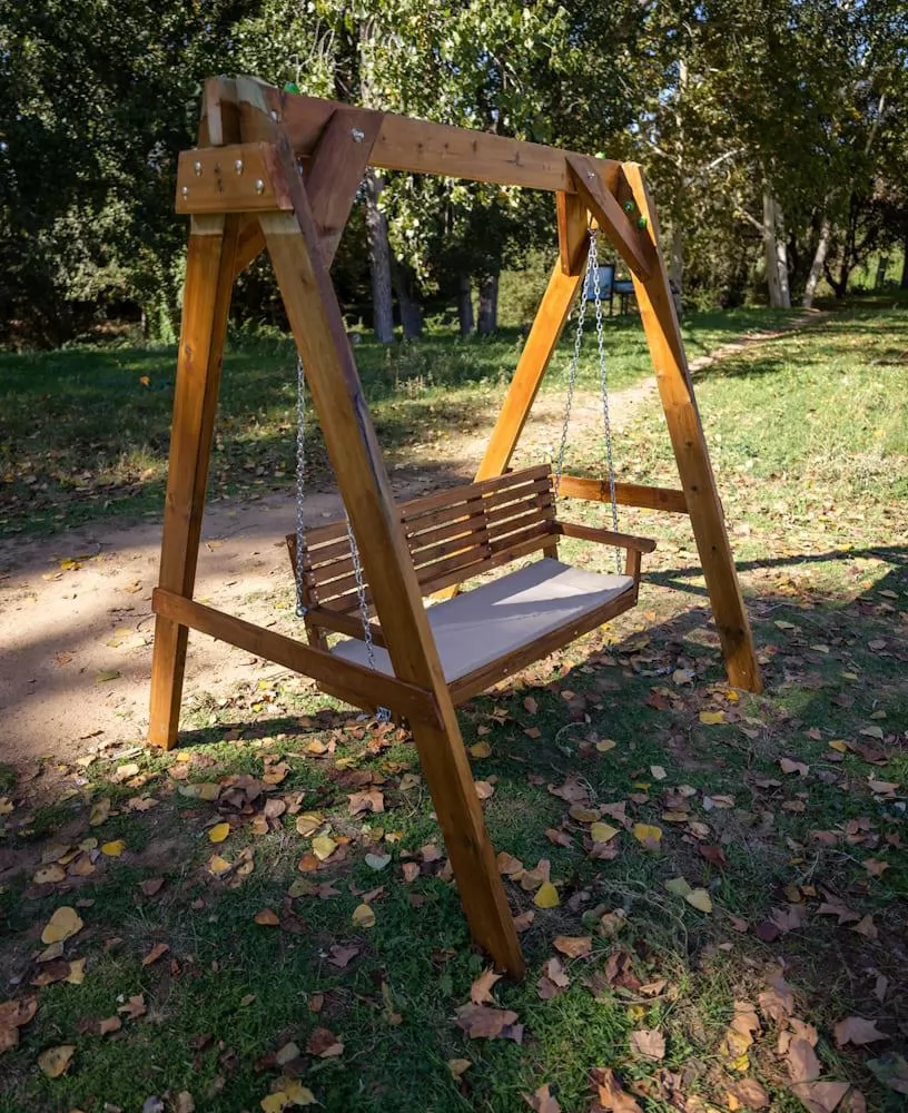 Balancin Elna L Doble con Cojin Horeca - vista exterior