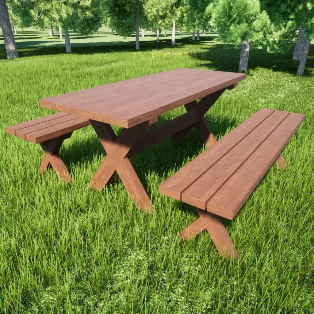 Conjunto Picnic Masgames Xerta Color - Horeca