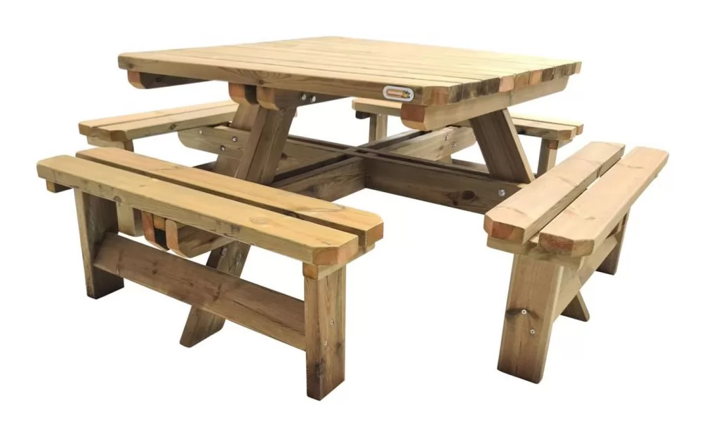 Mesa de Picnic Masgames Baltic Horeca - vista mesa