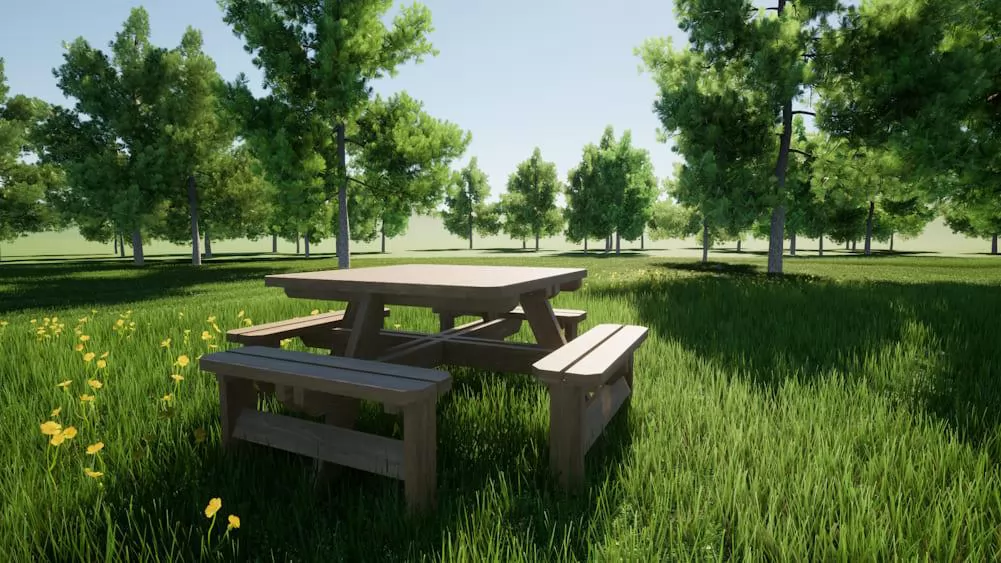 Mesa de Picnic Masgames Baltic Horeca