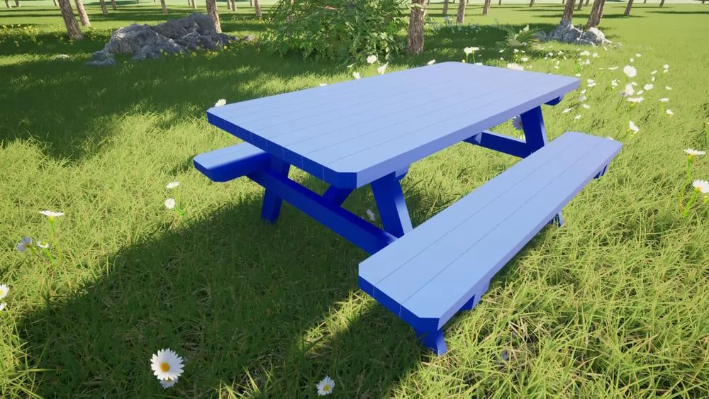Mesa Picnic Masgames Bram Color Horeca - azul