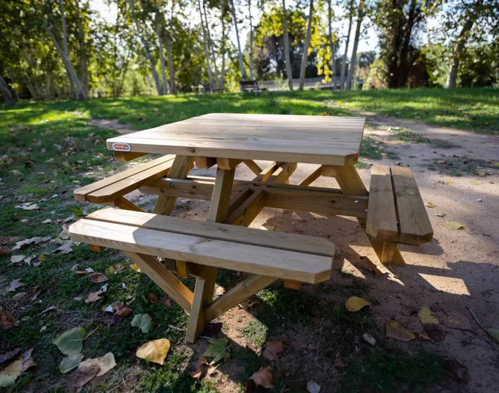 Mesa de Picnic Masgames Persic Horeca - vista jardin