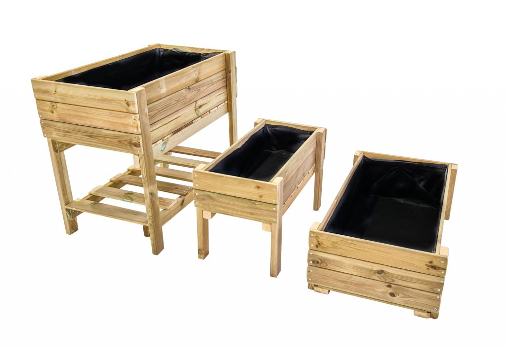 Pack 3 Mesas de cultivo Fortis - Horeca