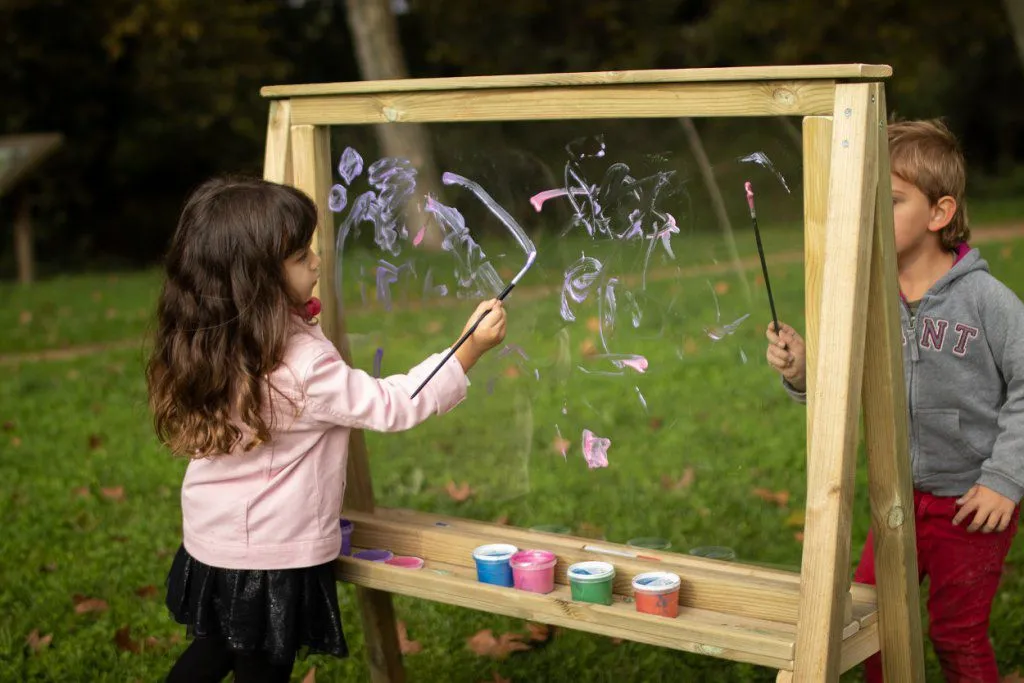 Pizarra de exterior Lapitz HORECA - en jardin