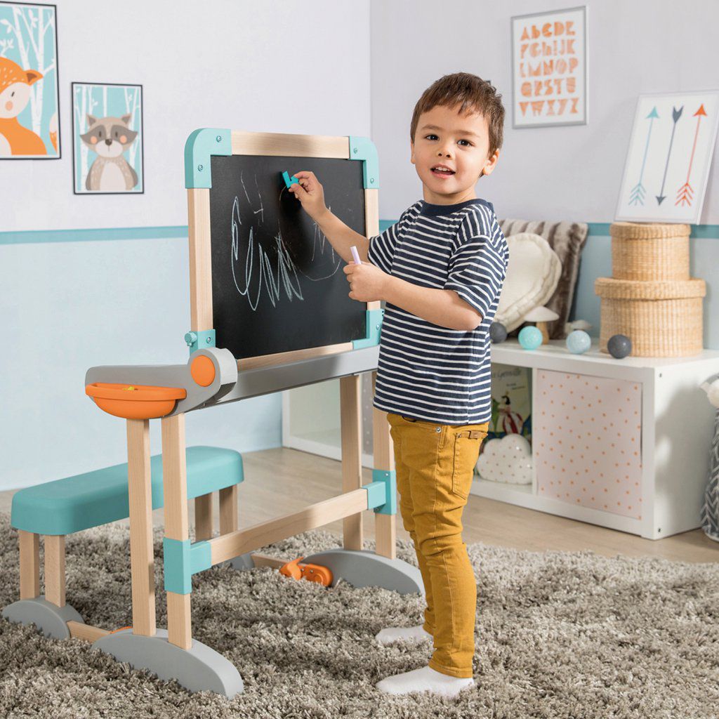 Pupitre de Madera Smoby - vista pizarra