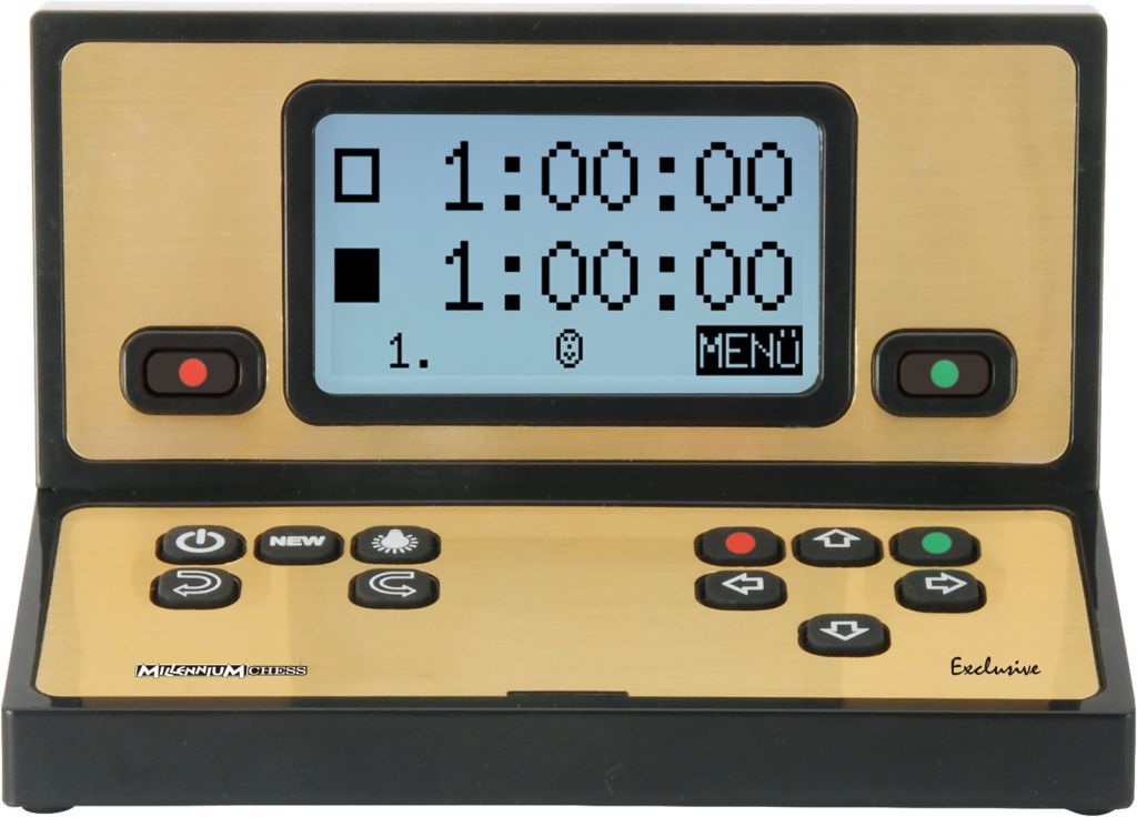 MILLENNIUM CHESSGENIUS EXCLUSIVE - vista reloj frontal