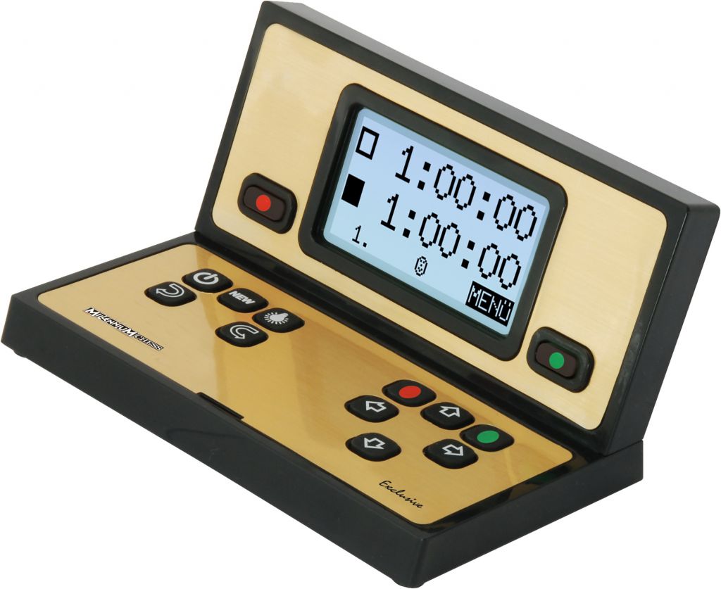 MILLENNIUM CHESSGENIUS EXCLUSIVE - reloj vista lateral