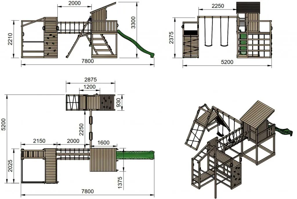 Combinación Baikal - medidas