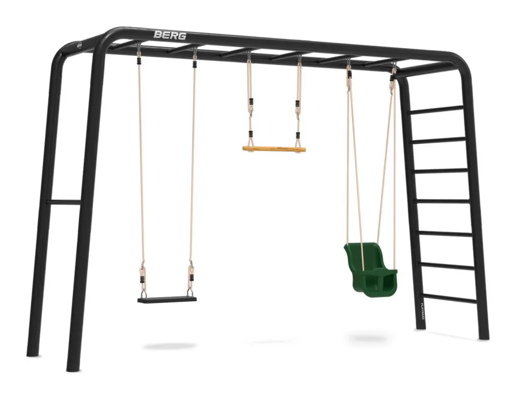 Parque Metálico Berg Playbase Large TL con dos Asientos y Trapecio