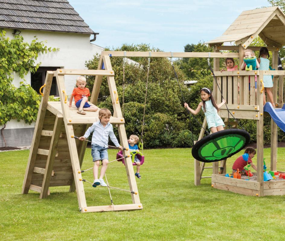 Torre de Madera Infantil Penthouse XL con Challenger XL