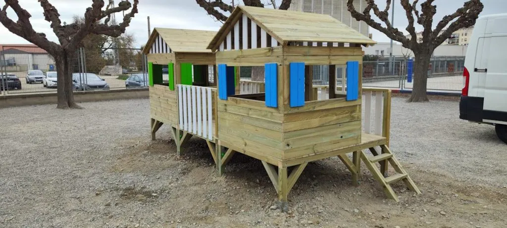 Parque Infantil Doblepop - vista trasera parque