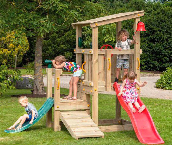 Torre Mini Cascade - Con tobogan lateral