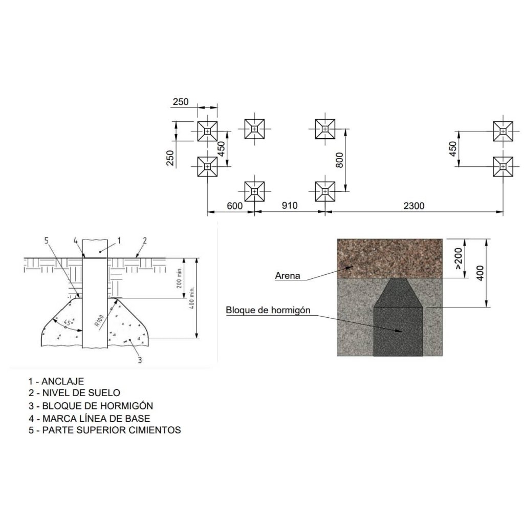 Torre Masgames Borealis Green Inox Horeca - instalacion