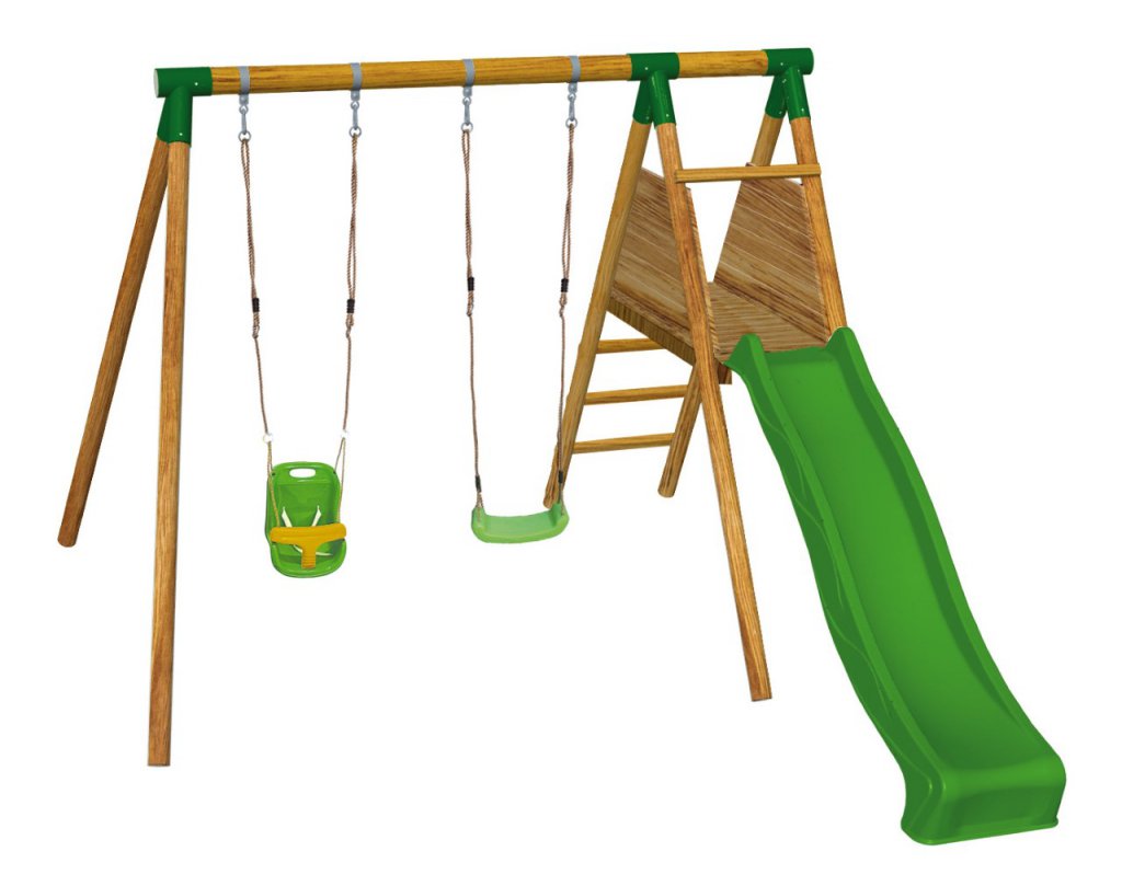 Parque infantil Mauna Loa con asiento bebe