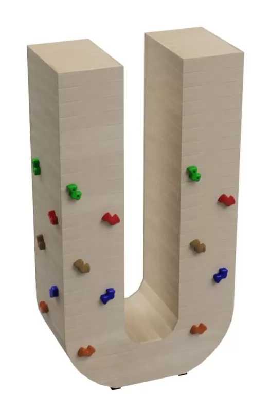 Letra Gigante Masgames Alphaplay Sin Pintar con Piedras de Escalada