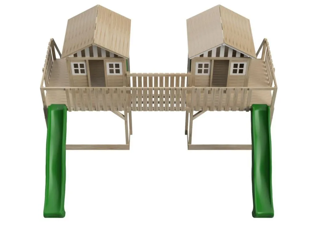 Parque Infantil Superpop L 2 Toboganes - aerea