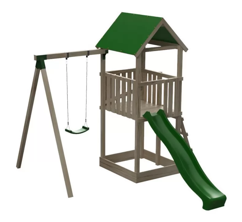 Torre Infantil Tibidabo con columpio individual