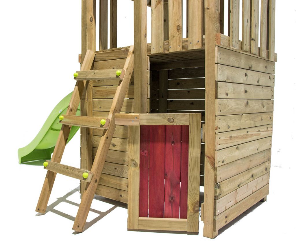 Torre Infantil Tibidabo con caseta - puerta