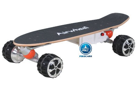SKATEBOARD AIRWHEEL M3 350W 36V NEGRO 2.4G