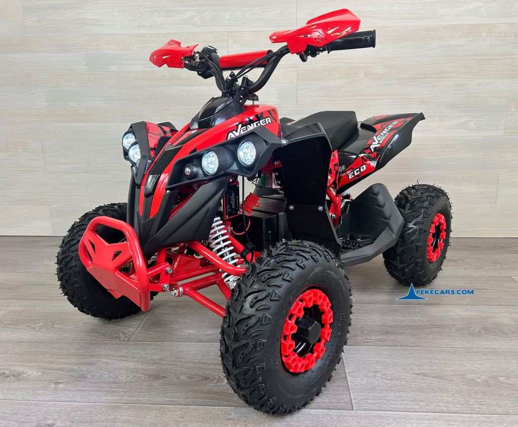 Quad Avenger 48V 1000W Rojo perspectiva