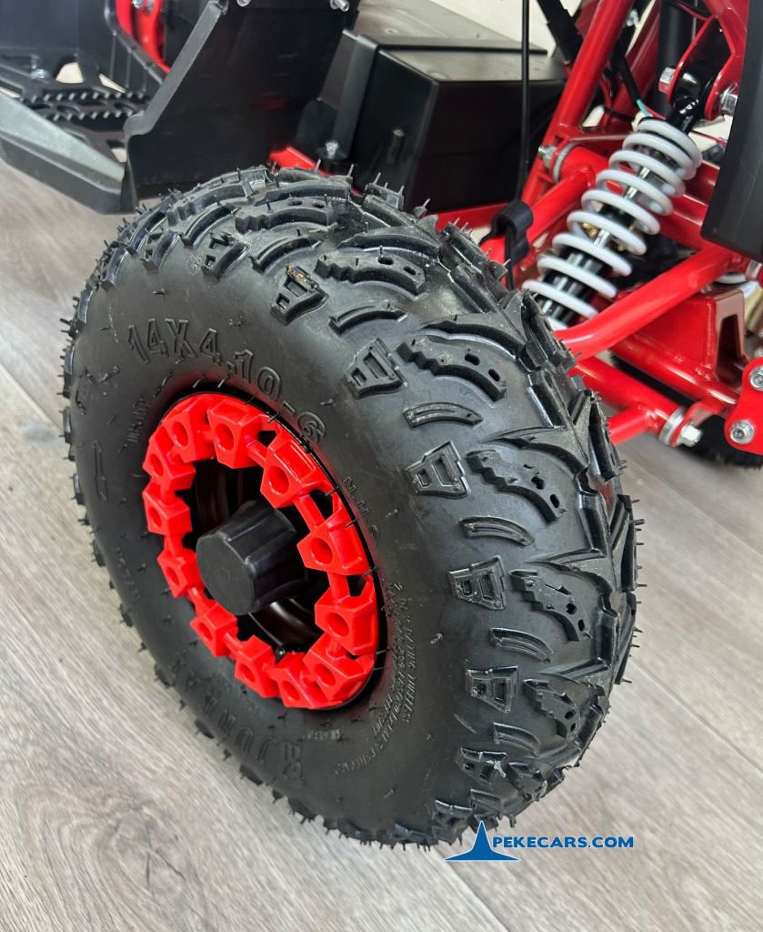 Quad Avenger 48V 1000W Rojo rueda