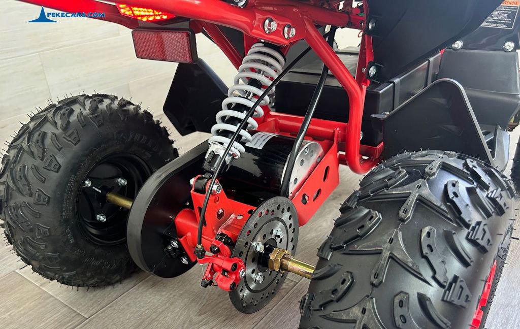 Quad Avenger 48V 1000W Rojo para niños