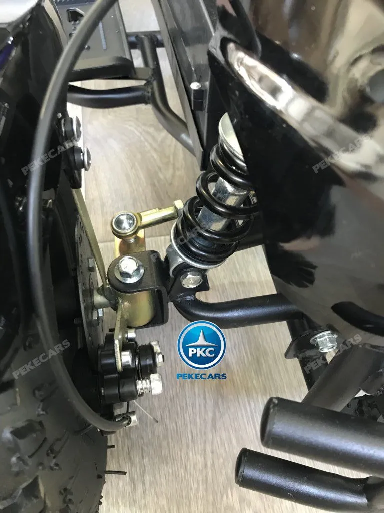 QUAD ELÉCTRICO COBRA 800W 36V NEGRO/AZUL - AMORTIGUADOR