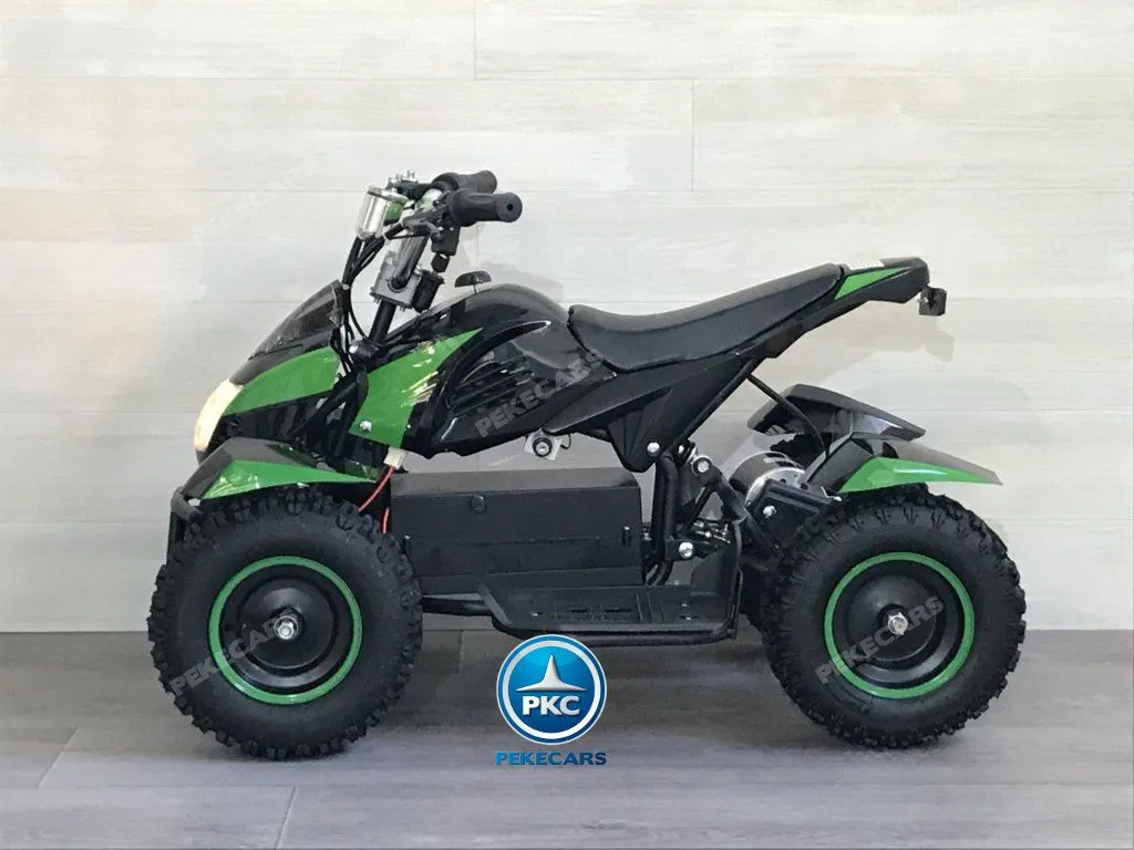 QUAD COBRA VERDE 36V - vista lateral izquierda