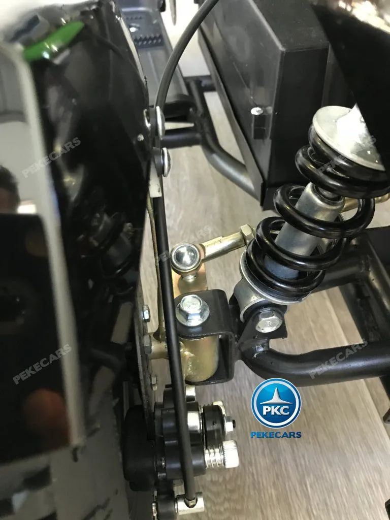 QUAD COBRA VERDE 36V - vista amortiguador