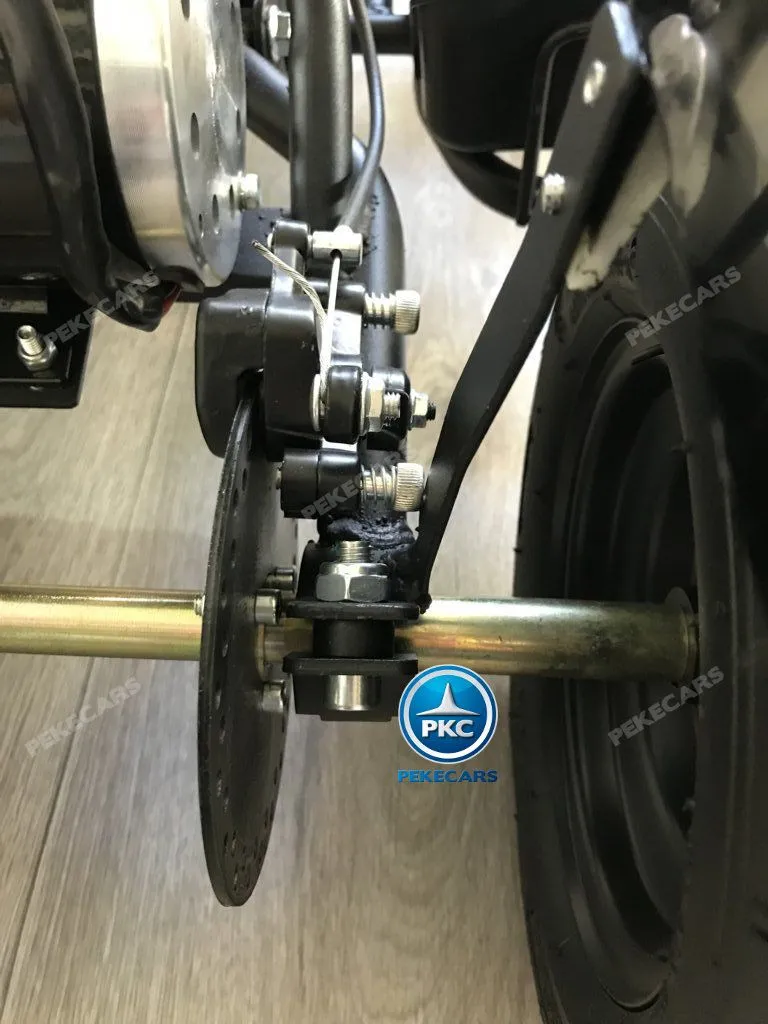 QUAD COBRA VERDE 36V - vista freno de disco