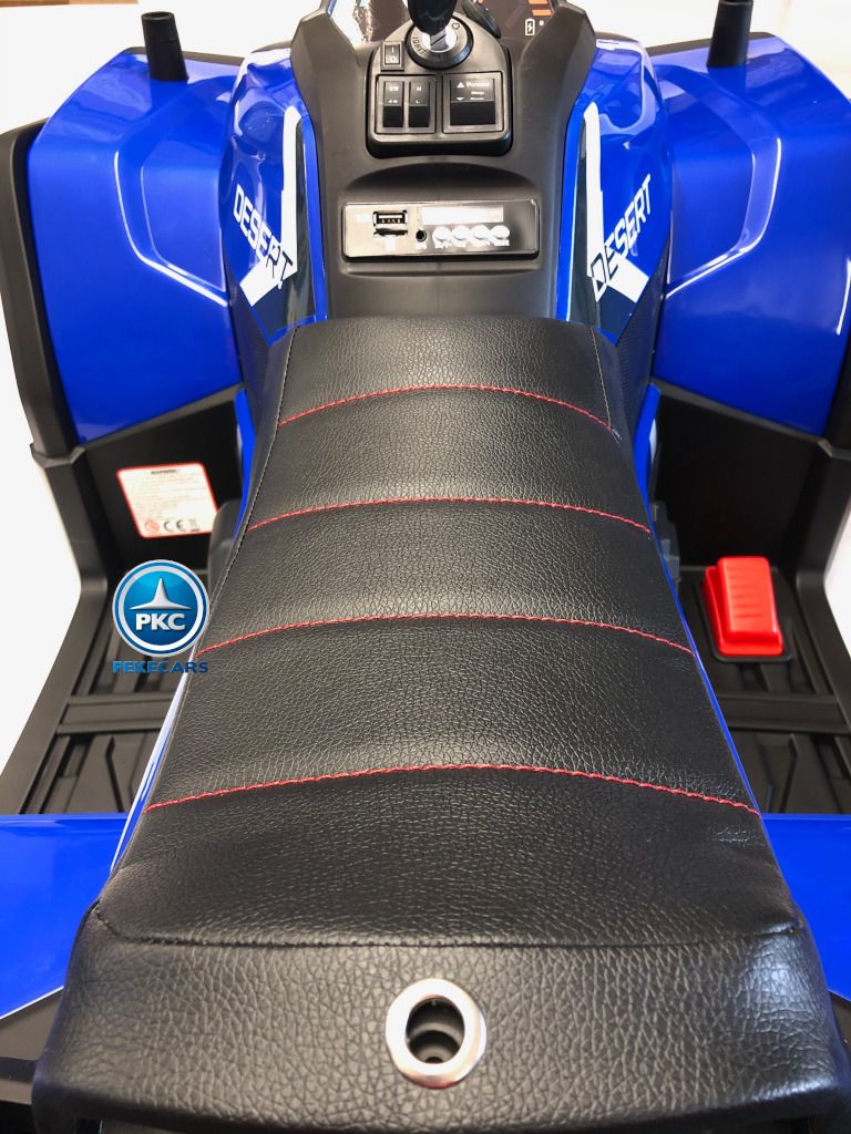 Quad electrico desert azul 12V 2.4G