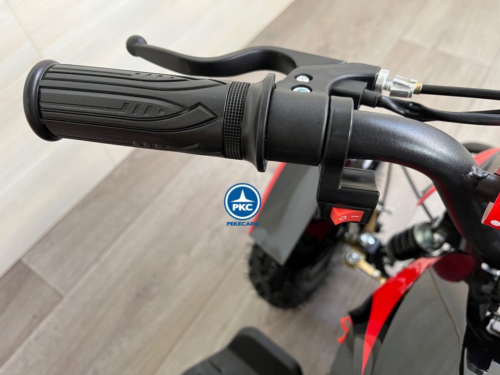 Quad electrico para niños Cobra 36V 800W Rojo freno