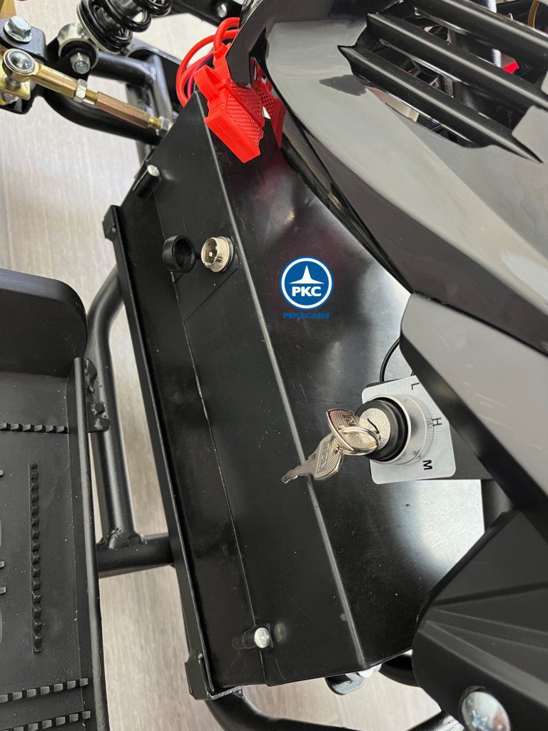 Quad electrico para niños Cobra 36V 800W Rojo llave velocidades