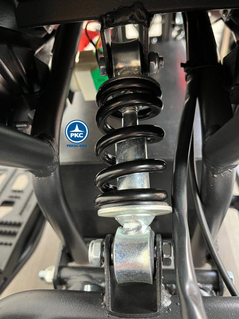 Quad electrico para niños Cobra 36V 800W Rojo amortiguador