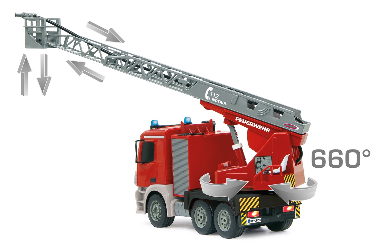 Camión de bomberos radio control