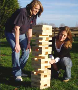 Juguete de exterior rascacielos m de madera