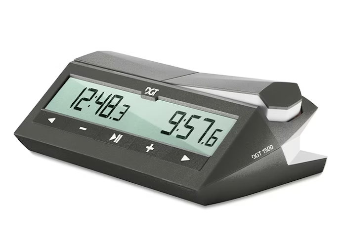 Reloj digital para ajedrez DGT 1500 vista lateral derecha