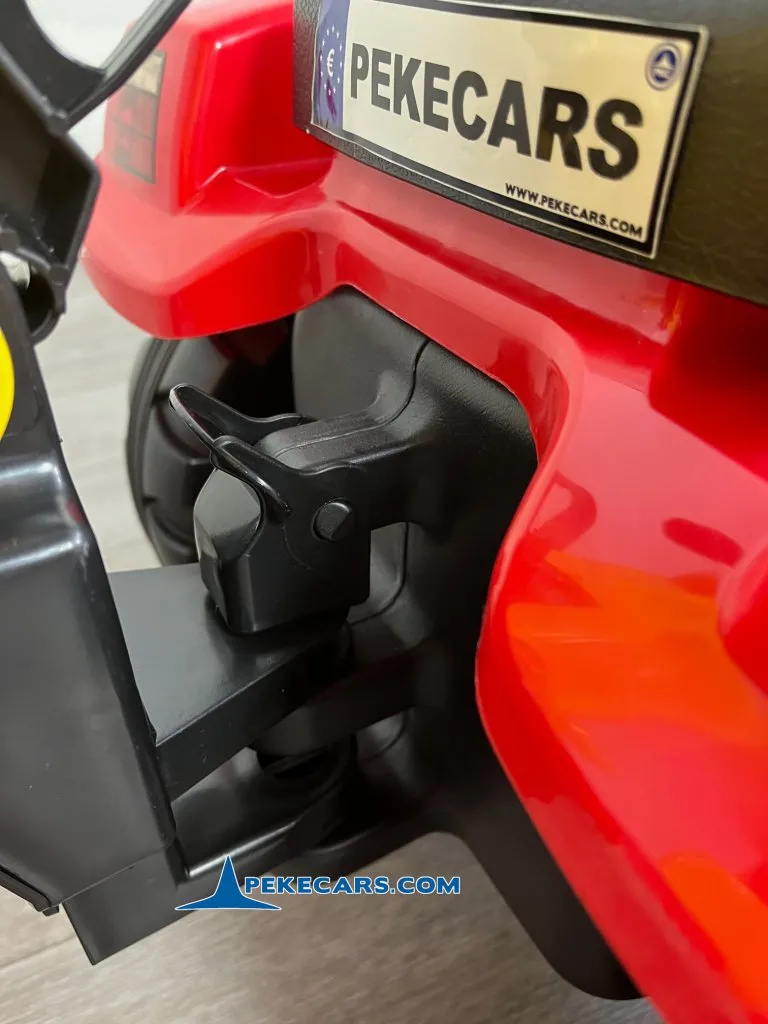 Tractor a pedales para niños con pala remolque y excavadora