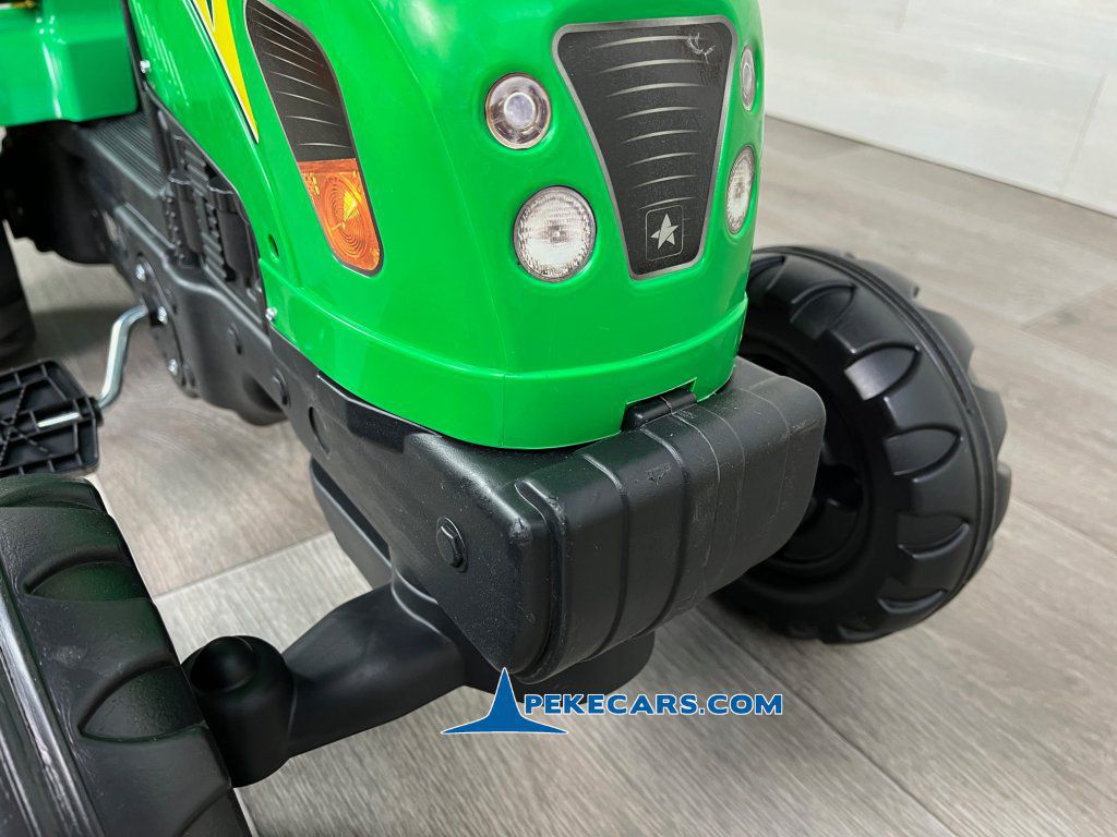 Tractor a pedales 3001 con remolque eje frontal