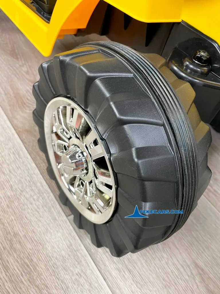 TRACTOR ELÉCTRICO PALA EXCAVADORA DELANTERA 12V 2.4G S/H SPEED CAT STYLE ruedas