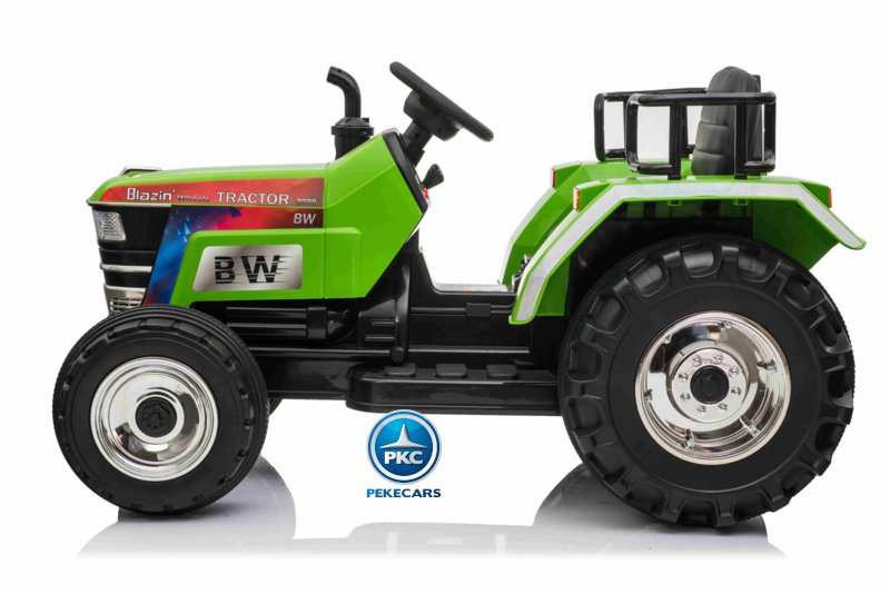 Tractor electrico Peketrac 2100 verde