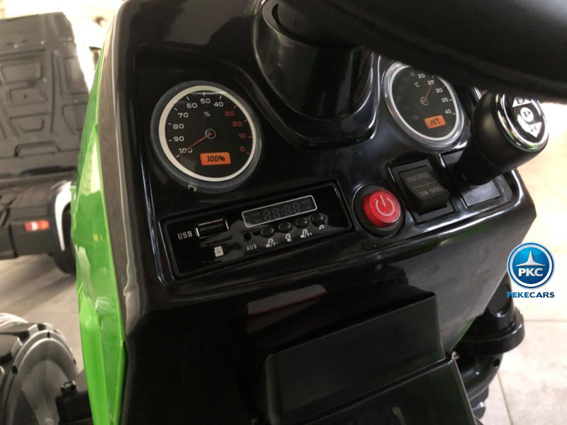 Tractor electrico Peketrac 2100 verde