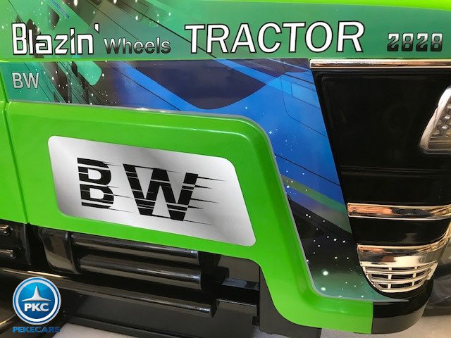 Tractor electrico Peketrac 2100 verde