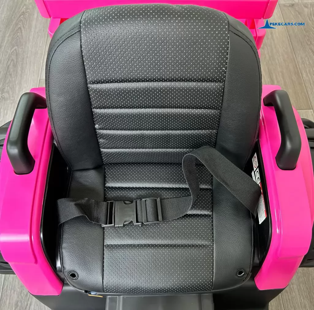 tractores infantiles peketrac 6100 24v rosa