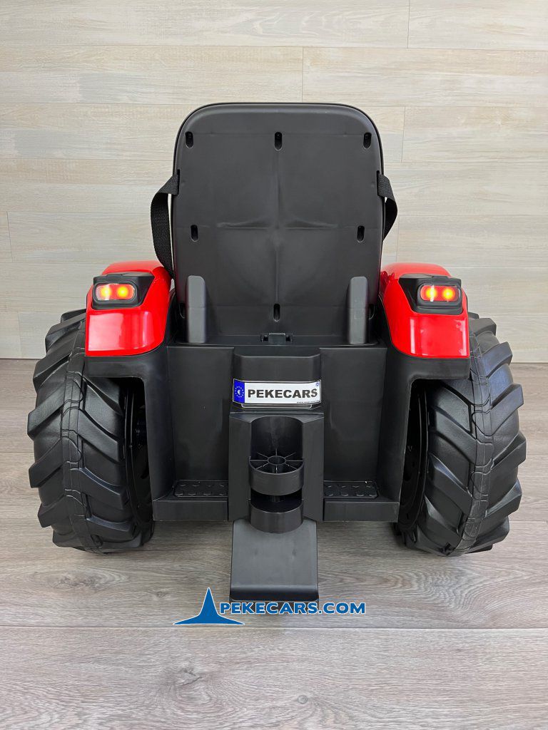 peketrac 8100 24v rojo tractores infantiles