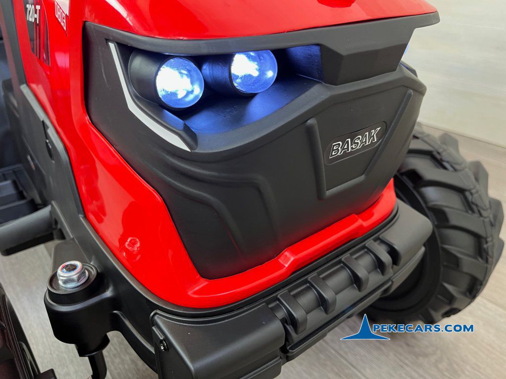 peketrac 8100 24v rojo tractor de bateria