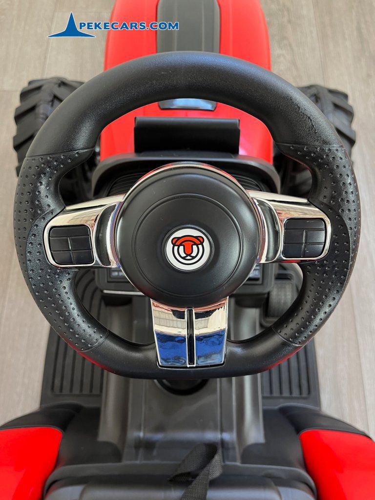 peketrac 8100 24v rojo tractores infantiles